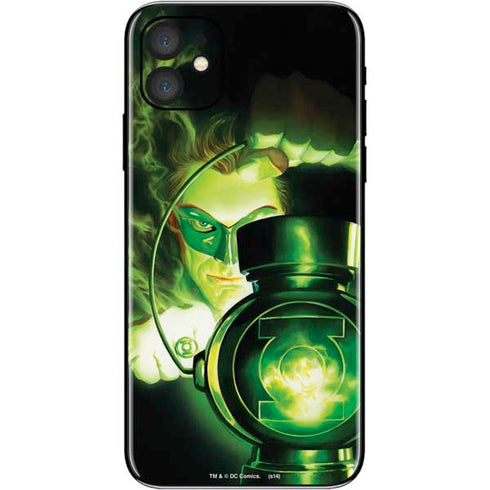 DC Comics Green Lantern Portrait Art By Alex Ross iPhone 11 Skin